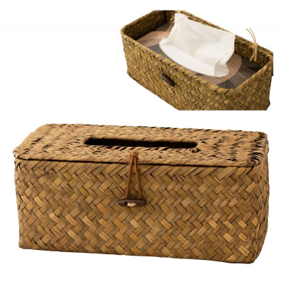 Chustecznik trawa wodna 26x10cm prostokątny chustecznik styl boho Chustecznik trawa wodna 26x10cm prostokątny chustecznik styl boho